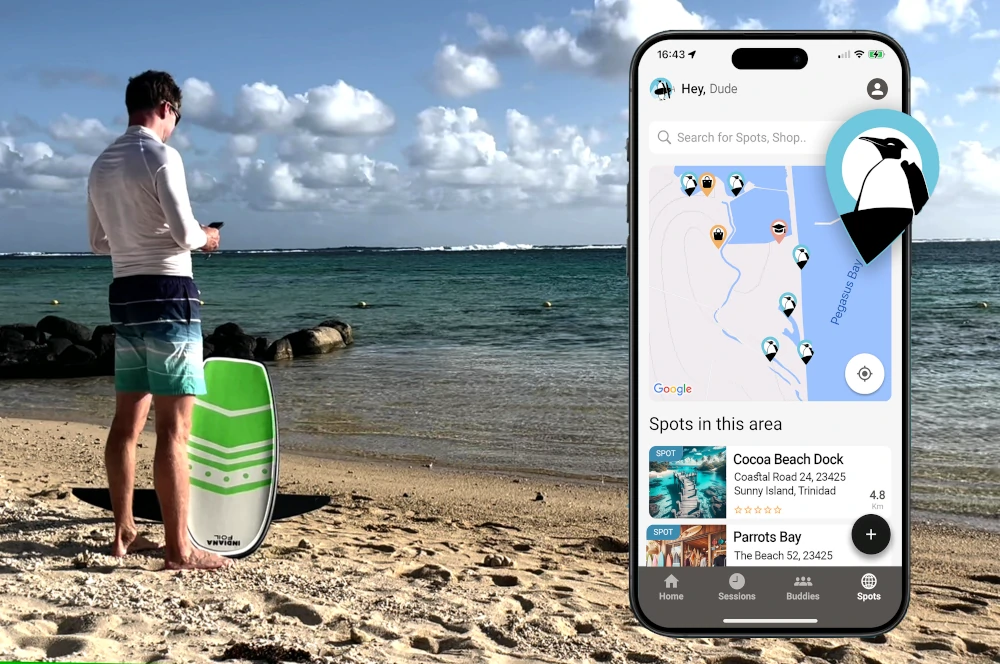 Drone Shooting Foiler