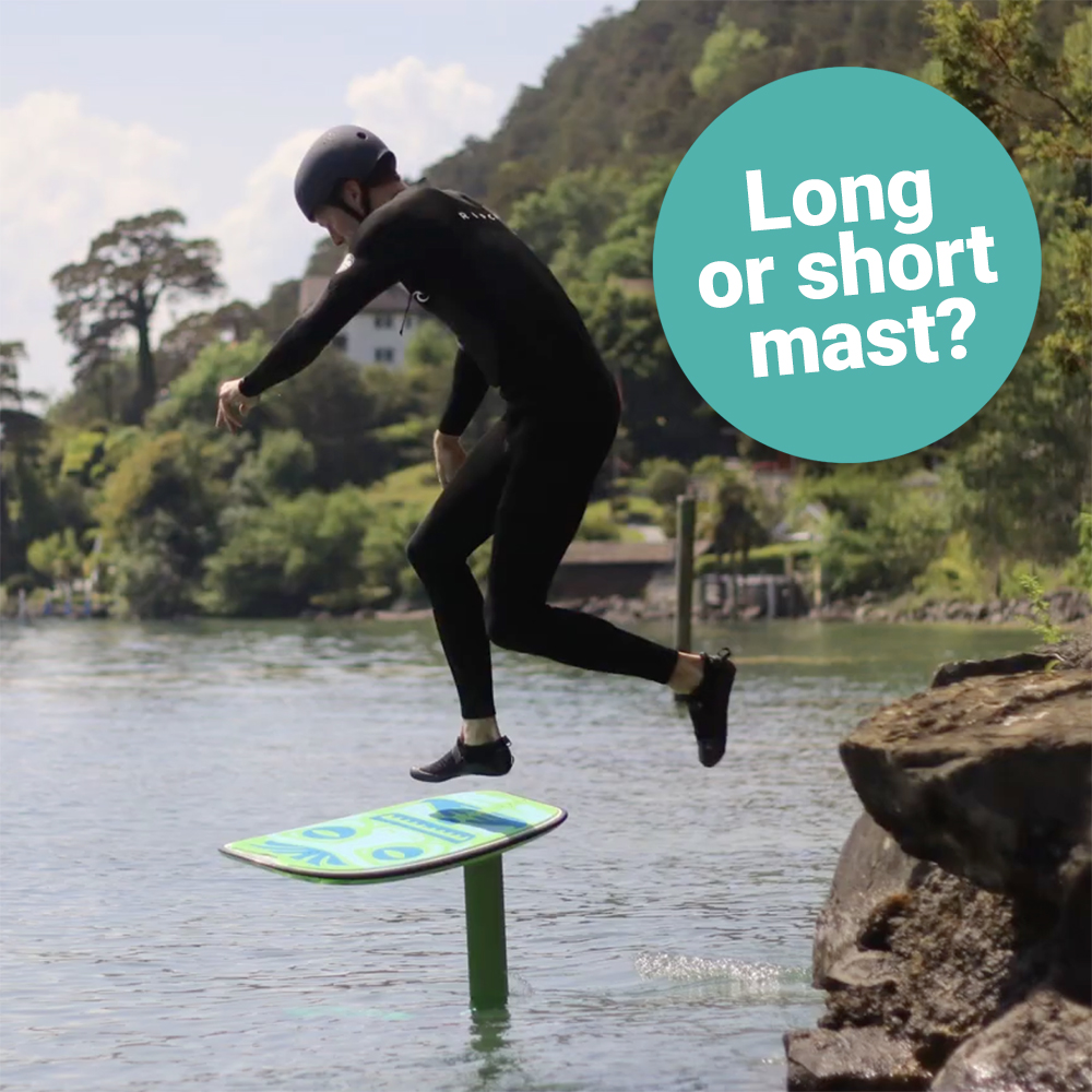 Pumpfoiling Mast Length